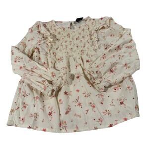 Art Class Toddler Girl 5T Long Sleeve Blouse